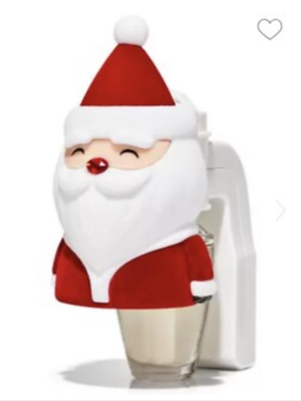 BBW Santa Wallflower in Red and White
